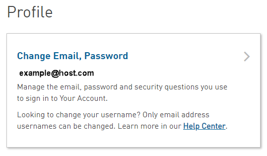how to change my password of my email